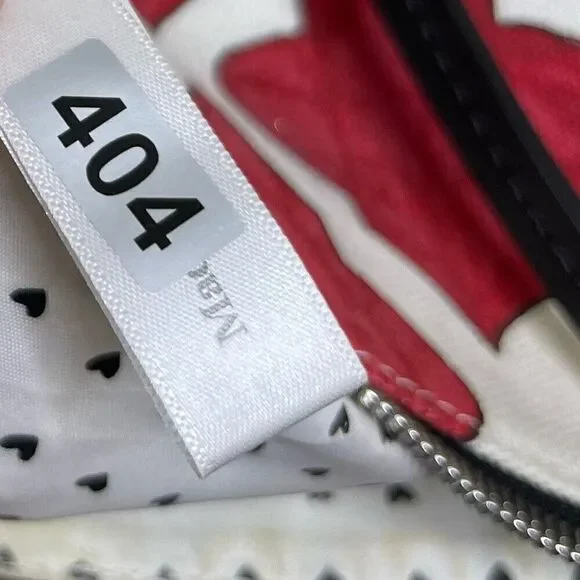 Brighton Bag Mini Crossbody Red Love Dove Canvas Pouch Long Strap Tassel Purse - Picture 11 of 15